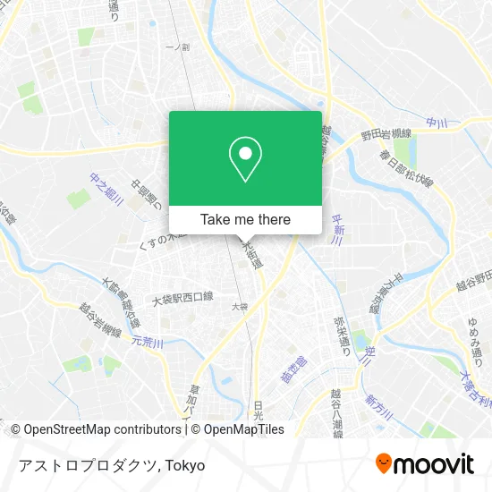 アストロプロダクツ map