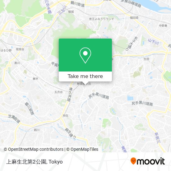 上麻生北第2公園 map