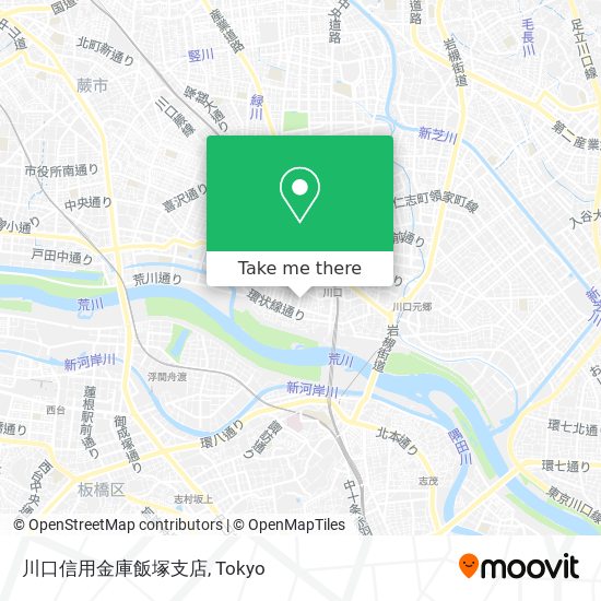川口信用金庫飯塚支店 map