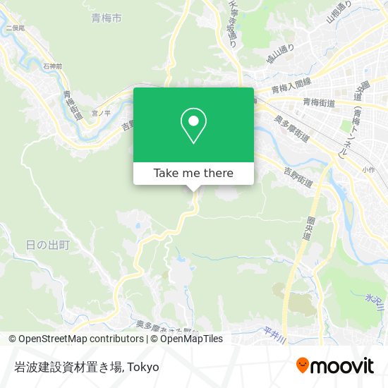岩波建設資材置き場 map