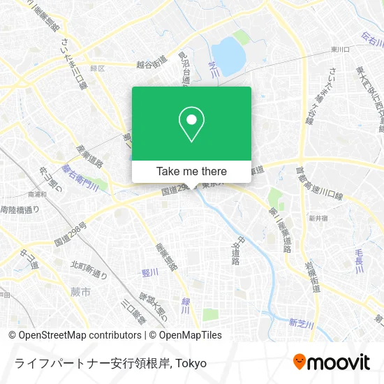 ライフパートナー安行領根岸 map