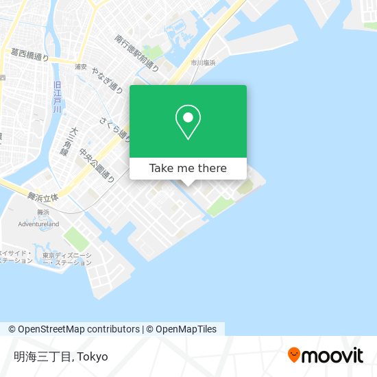 明海三丁目 map