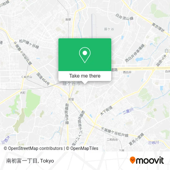 南初富一丁目 map