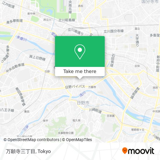 万願寺三丁目 map