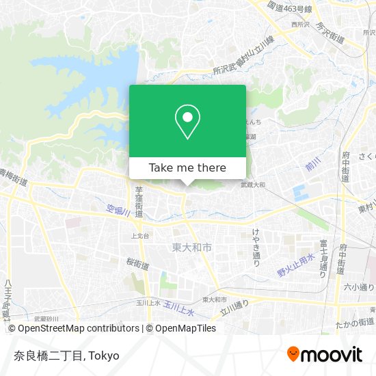 奈良橋二丁目 map
