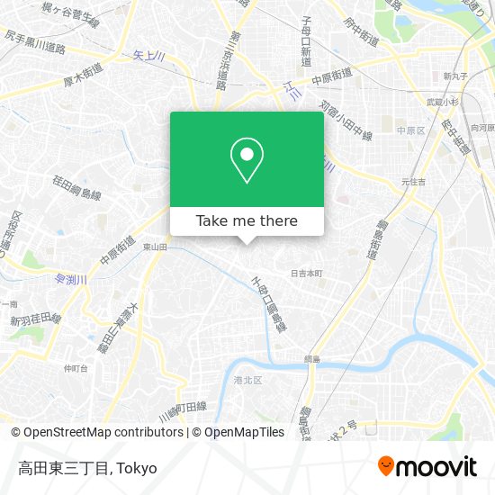 高田東三丁目 map