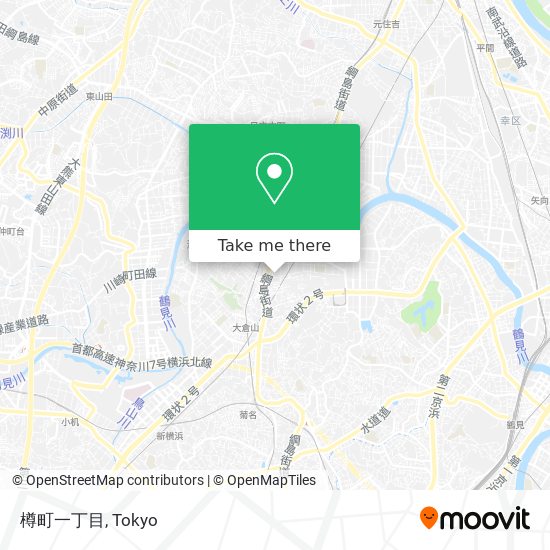 樽町一丁目 map
