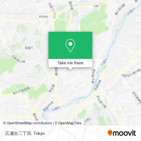 広瀬台二丁目 map