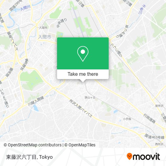 東藤沢六丁目 map