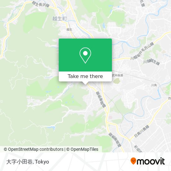 大字小田谷 map