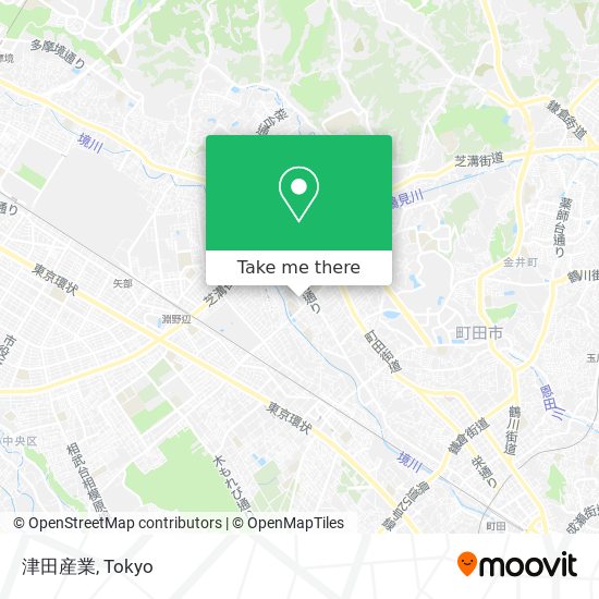 津田産業 map