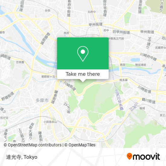 連光寺 map