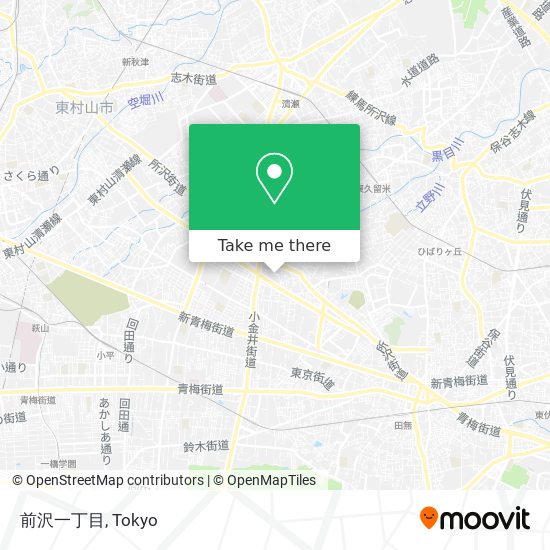 前沢一丁目 map