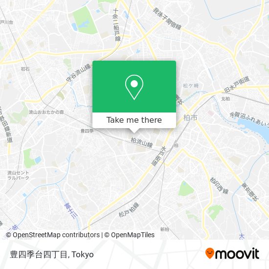 豊四季台四丁目 map
