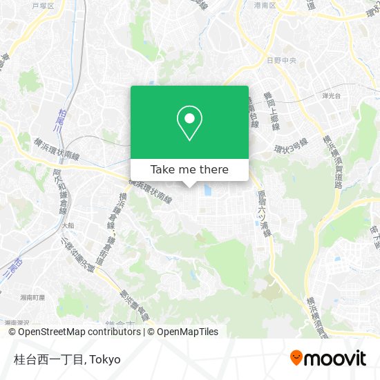 桂台西一丁目 map