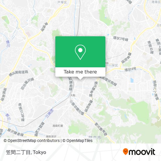 笠間二丁目 map