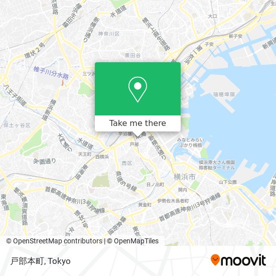 戸部本町 map