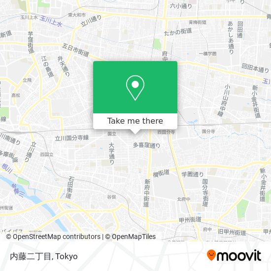 内藤二丁目 map