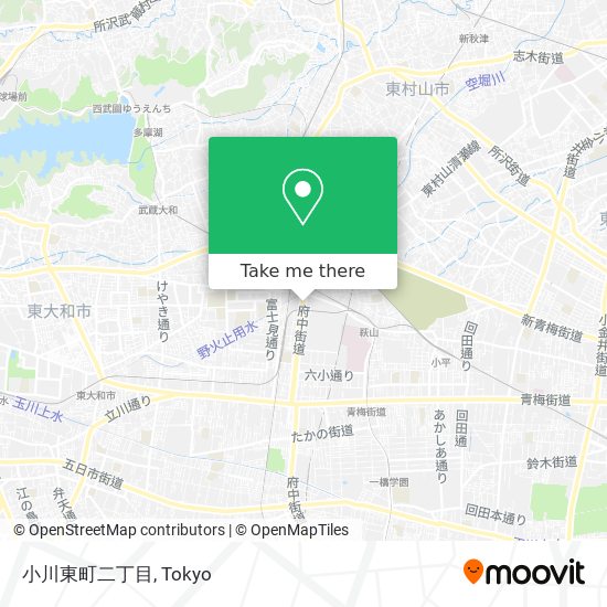小川東町二丁目 map