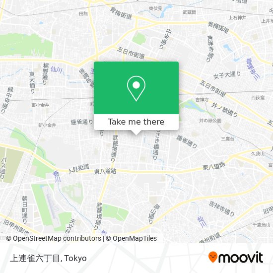 上連雀六丁目 map