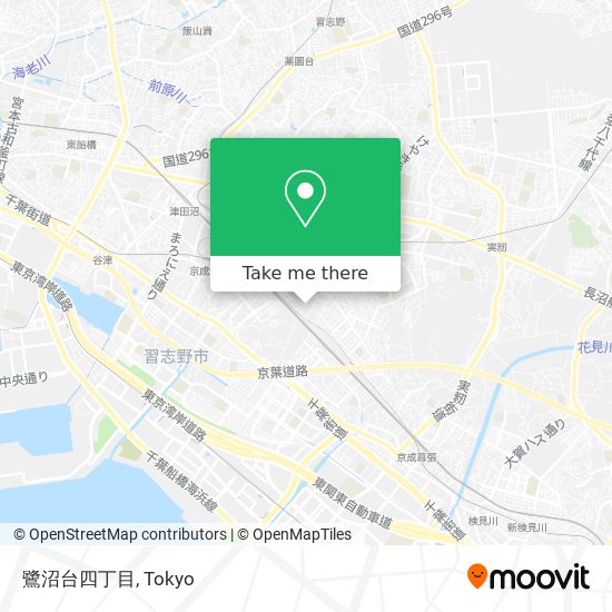 鷺沼台四丁目 map