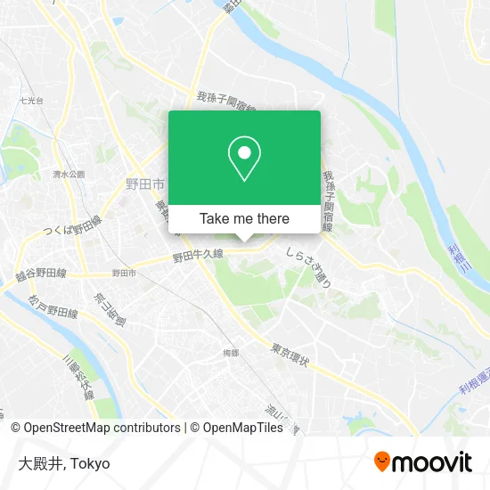 大殿井 map