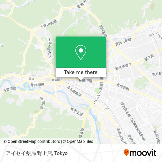 アイセイ薬局 野上店 map