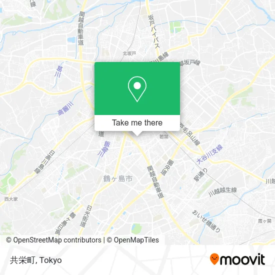 共栄町 map