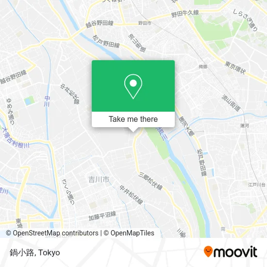鍋小路 map