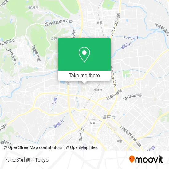 伊豆の山町 map