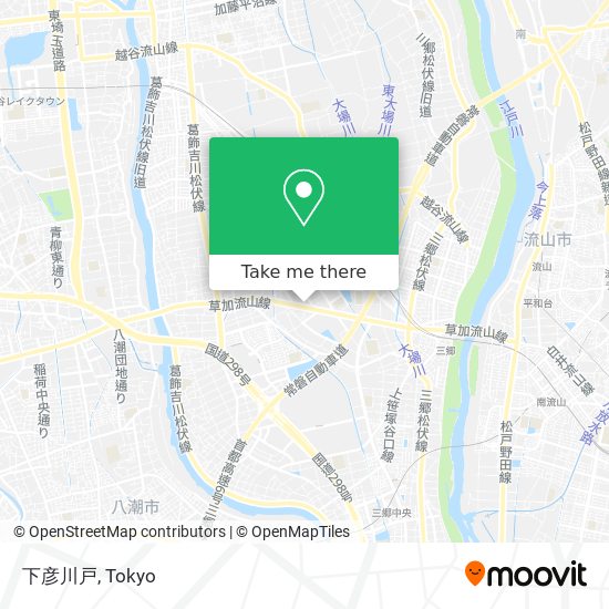 下彦川戸 map