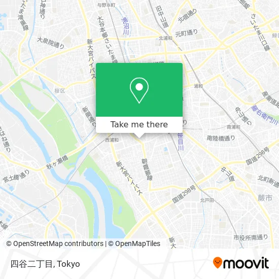 四谷二丁目 map