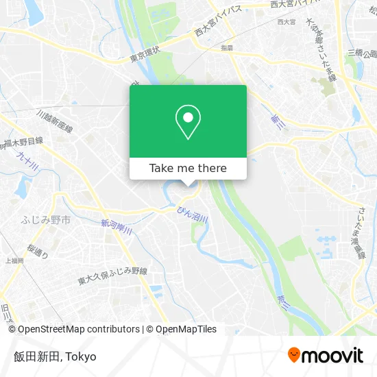 飯田新田 map