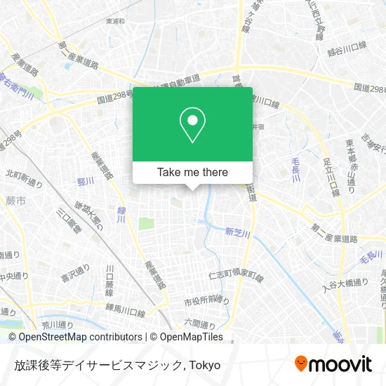 放課後等デイサービスマジック map