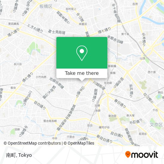 南町 map