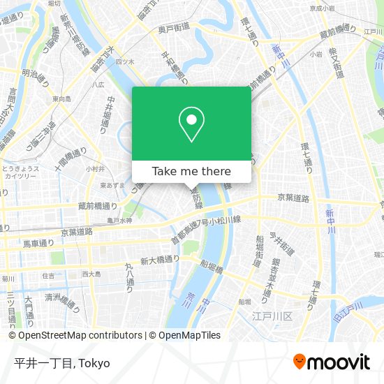 平井一丁目 map