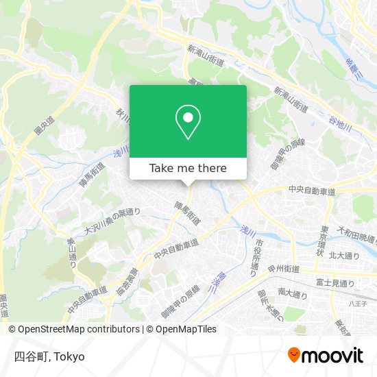 四谷町 map
