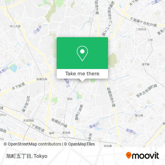 旭町五丁目 map