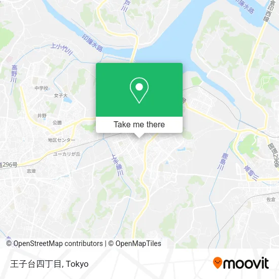 王子台四丁目 map