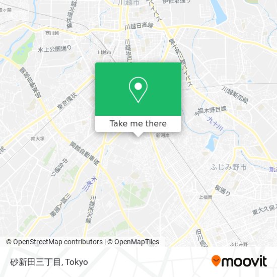 砂新田三丁目 map