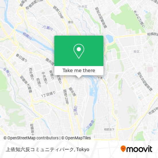 上依知六反コミュニティパーク map