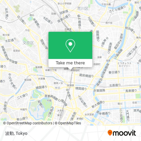 波動 map