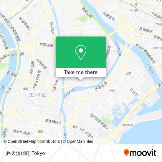 弁天湯(跡) map