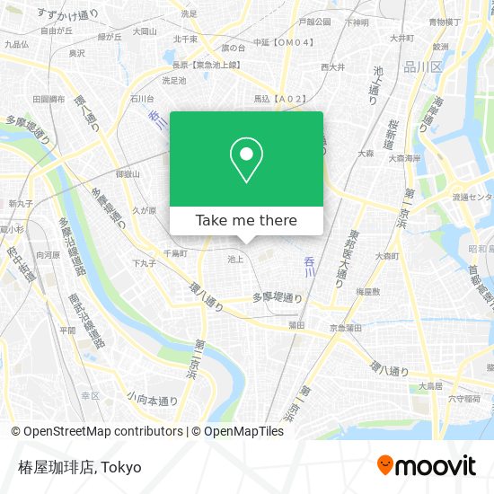 椿屋珈琲店 map
