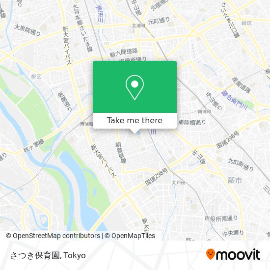 さつき保育園 map