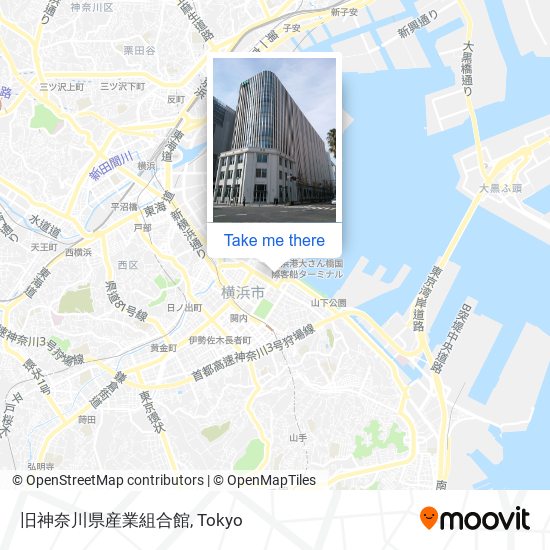 旧神奈川県産業組合館 map