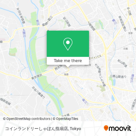 コインランドリーしゃぼん指扇店 map