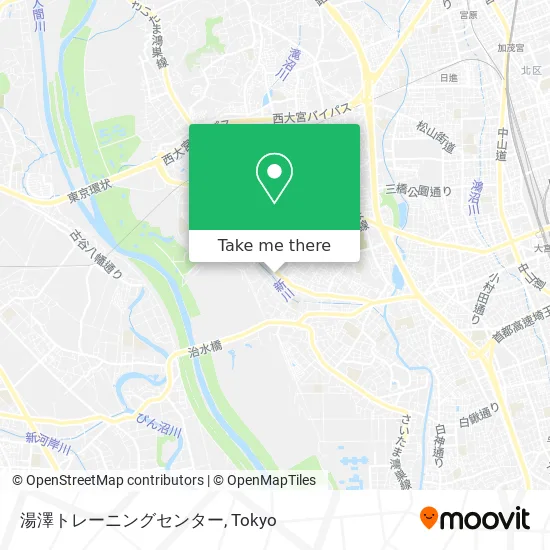 Yuzawa Training Center map