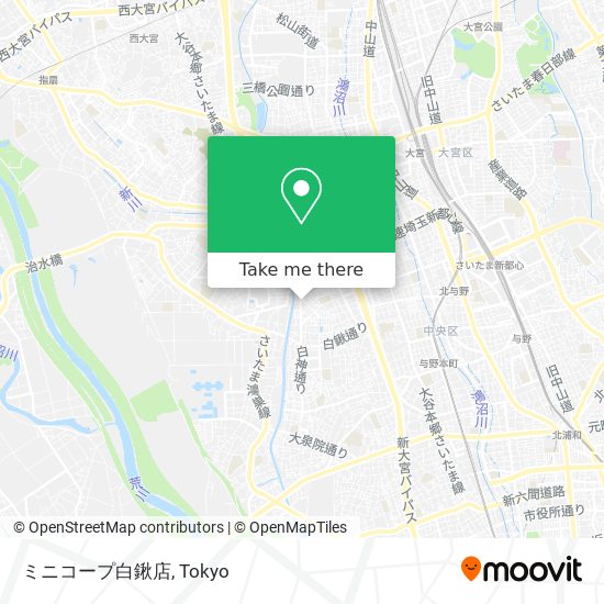 ミニコープ白鍬店 map