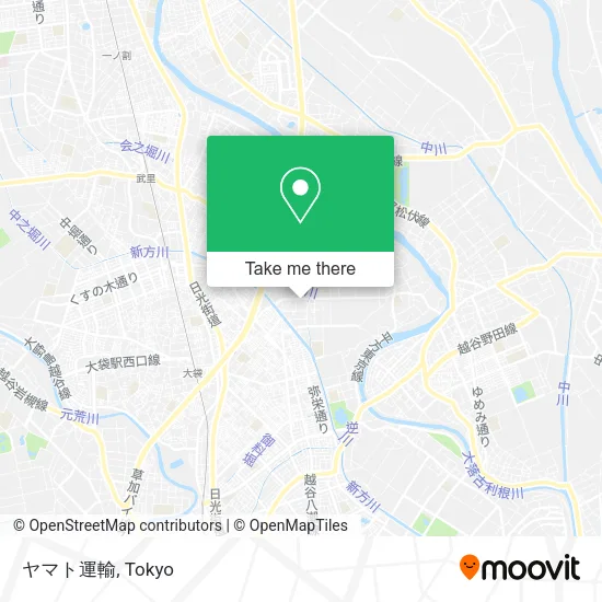 ヤマト運輸 map